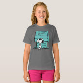 Peanuts | Snoopy Be Real T-shirt (Voorkant volledig)