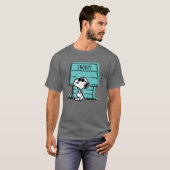 Peanuts | Snoopy Be Real T-shirt (Voorkant volledig)