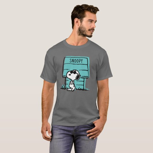 Peanuts | Snoopy Be Real T-shirt (Voorkant volledig)