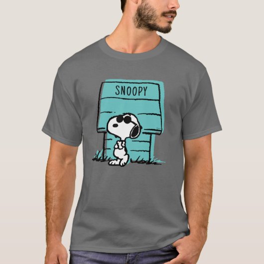Peanuts | Snoopy Be Real T-shirt (Voorkant)
