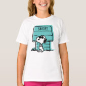 Peanuts | Snoopy Be Real T-shirt (Voorkant)