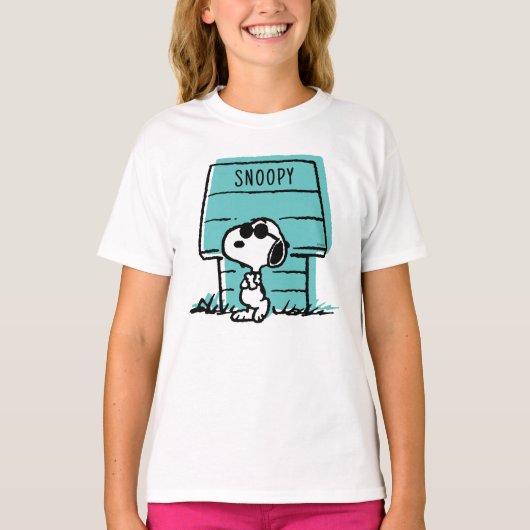 Peanuts | Snoopy Be Real T-shirt (Voorkant)