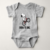 Peanuts | Snoopy Bicycle Wheelie Romper (Voorkant)
