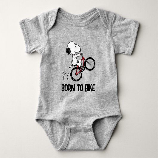 Peanuts | Snoopy Bicycle Wheelie Romper (Voorkant)
