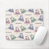 Peanuts | Snoopy Bike Ride Stats Muismat (Met muis)