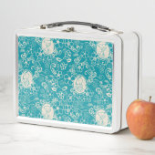 Peanuts | Snoopy Blauwgroen tropisch strandpatroon (In situ)