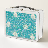 Peanuts | Snoopy Blauwgroen tropisch strandpatroon (Voorkant)