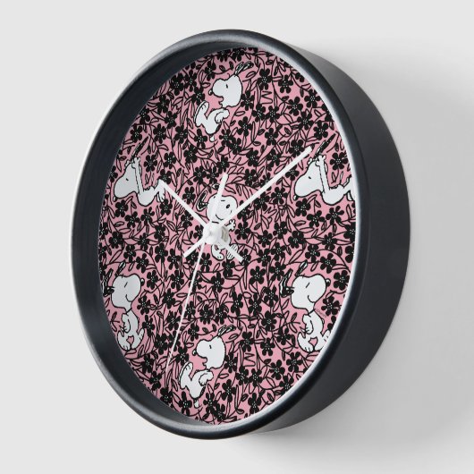 Peanuts | Snoopy Bloem Vine Patroon (Hoek)