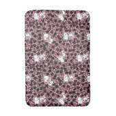 Peanuts | Snoopy Bloem Vine Patroon Badmat (Voorkant Verticaal)