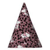 Peanuts | Snoopy Bloem Vine Patroon Feesthoedjes (Rechts)