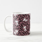 Peanuts | Snoopy Bloem Vine Patroon Koffiemok (Links)