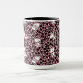 Peanuts | Snoopy Bloem Vine Patroon Mok (Midden)