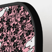 Peanuts | Snoopy Bloem Vine Patroon Pickleball Paddle (Links Detail)