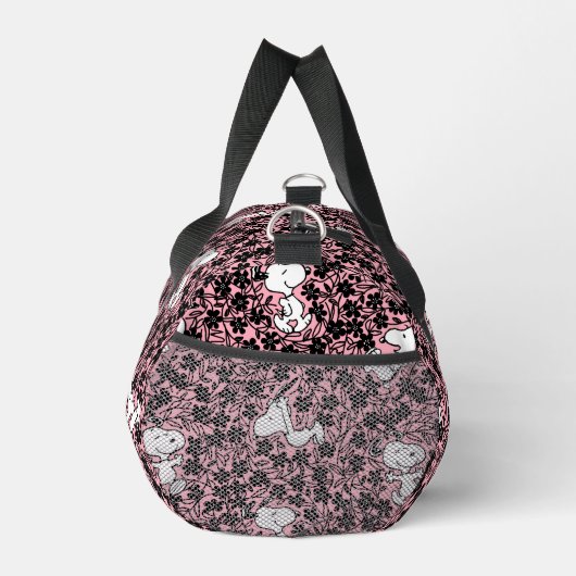 Peanuts | Snoopy Bloem Vine Patroon Plunjezak (Rechts)