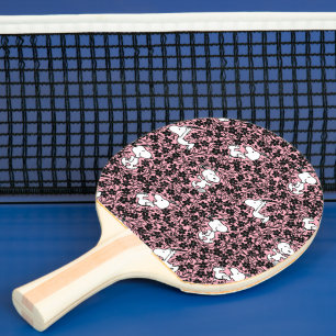 Peanuts Snoopy Bloem Vine Patroon Tafeltennisbatje