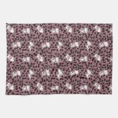 Peanuts | Snoopy Bloem Vine Patroon Theedoek (Horizontaal)