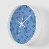 Peanuts | Snoopy Blue Space Astronaut Patroon (Hoek)