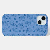 Peanuts | Snoopy Blue Space Astronaut Patroon Case-Mate iPhone Case (Achterkant (horizontaal))