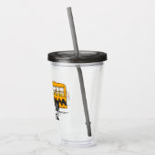 Peanuts | Snoopy Bus Driver Acryl Drinkbeker (Links)