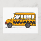 Peanuts | Snoopy Bus Driver Briefkaart (Voorkant)