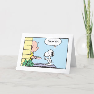Peanuts   Snoopy & Charlie Brown Bedankt
