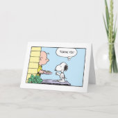 Peanuts | Snoopy & Charlie Brown Bedankt (Voorkant)