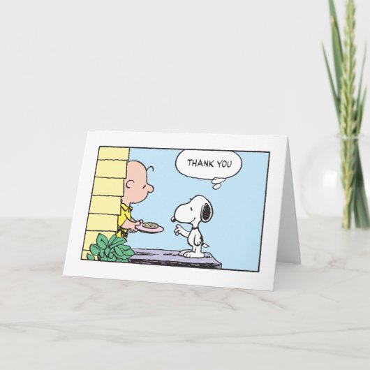 Peanuts | Snoopy & Charlie Brown Bedankt (Voorkant)