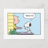 Peanuts | Snoopy & Charlie Brown Bedankt Briefkaart (Voorkant)