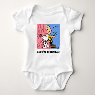 Peanuts   Snoopy & Charlie Brown Half & Half Dance Romper