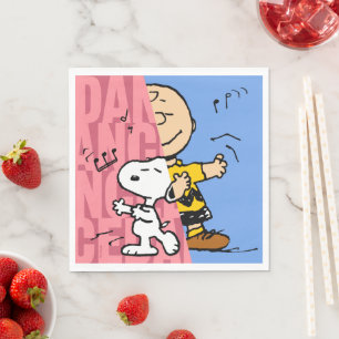 Peanuts   Snoopy & Charlie Brown Half & Half Dance Servet