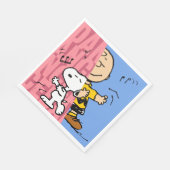 Peanuts | Snoopy & Charlie Brown Half & Half Dance Servet (Hoek)