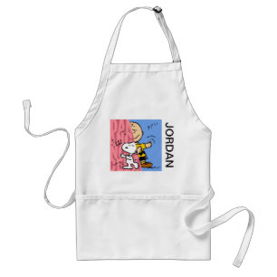 Peanuts   Snoopy & Charlie Brown Half & Half Dance Standaard Schort