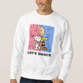 Peanuts | Snoopy & Charlie Brown Half & Half Dance Trui (Voorkant)