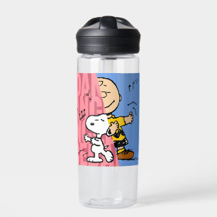 Peanuts Snoopy & Charlie Brown Half & Half Dance Waterfles