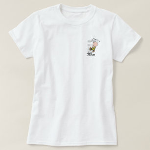 Peanuts   Snoopy & Charlie Brown Run T-shirt