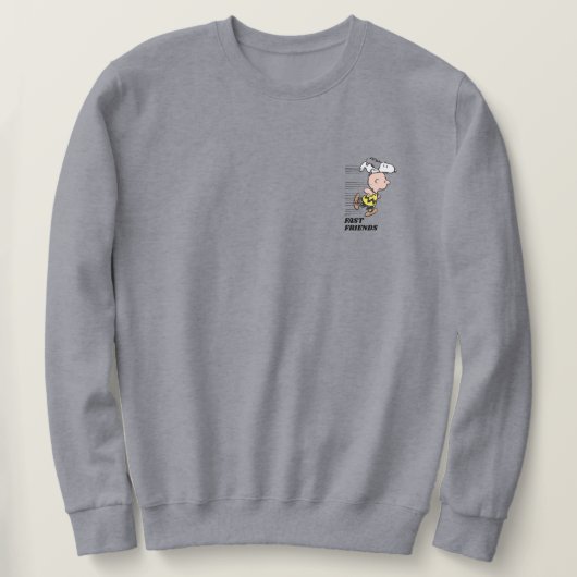Peanuts | Snoopy & Charlie Brown Run Trui (Design voorkant)