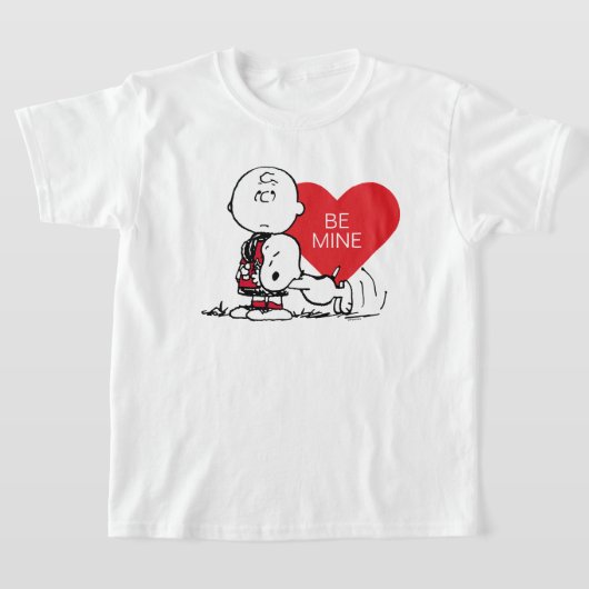 Peanuts | Snoopy & Charlie Brown Valentijn T-shirt (Laagn)