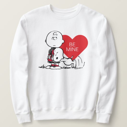 Peanuts | Snoopy & Charlie Brown Valentijn Trui (Design voorkant)