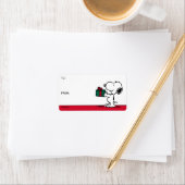 Peanuts | Snoopy Christmas Gift Gift Label (Insitu)