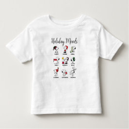 Peanuts | Snoopy Christmas Holiday Moods Kinder Shirts