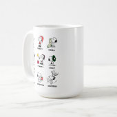 Peanuts | Snoopy Christmas Holiday Moods Koffiemok (Voorkant links)