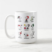 Peanuts | Snoopy Christmas Holiday Moods Koffiemok (Links)