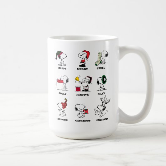Peanuts | Snoopy Christmas Holiday Moods Koffiemok (Rechts)