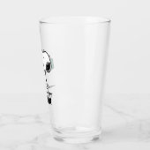 Peanuts | Snoopy Christmas | Jouw namen toevoegen Glas (Links)