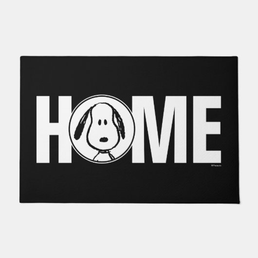 Peanuts | Snoopy Circle Deurmat (Voorkant)