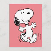 Peanuts | Snoopy Dance Briefkaart (Voorkant)