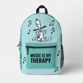 Peanuts | Snoopy Dancing Bedrukte Rugzak (Voorkant)