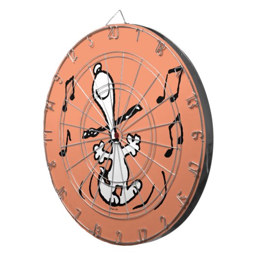 Peanuts | Snoopy Dancing Dartbord (Voorkant Rechts)
