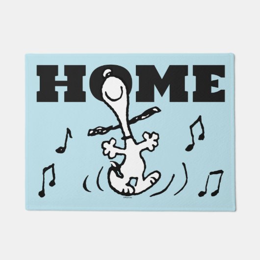 Peanuts | Snoopy Dancing Deurmat (Voorkant)