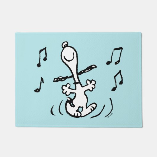 Peanuts | Snoopy Dancing Deurmat (Voorkant)